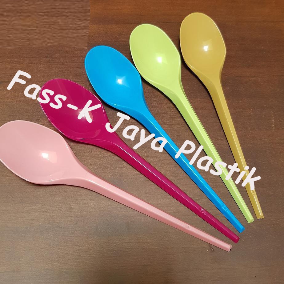 Sendok Suapi warna / Sendok Plastik warna / Sendok warna / Sendok Makan warna