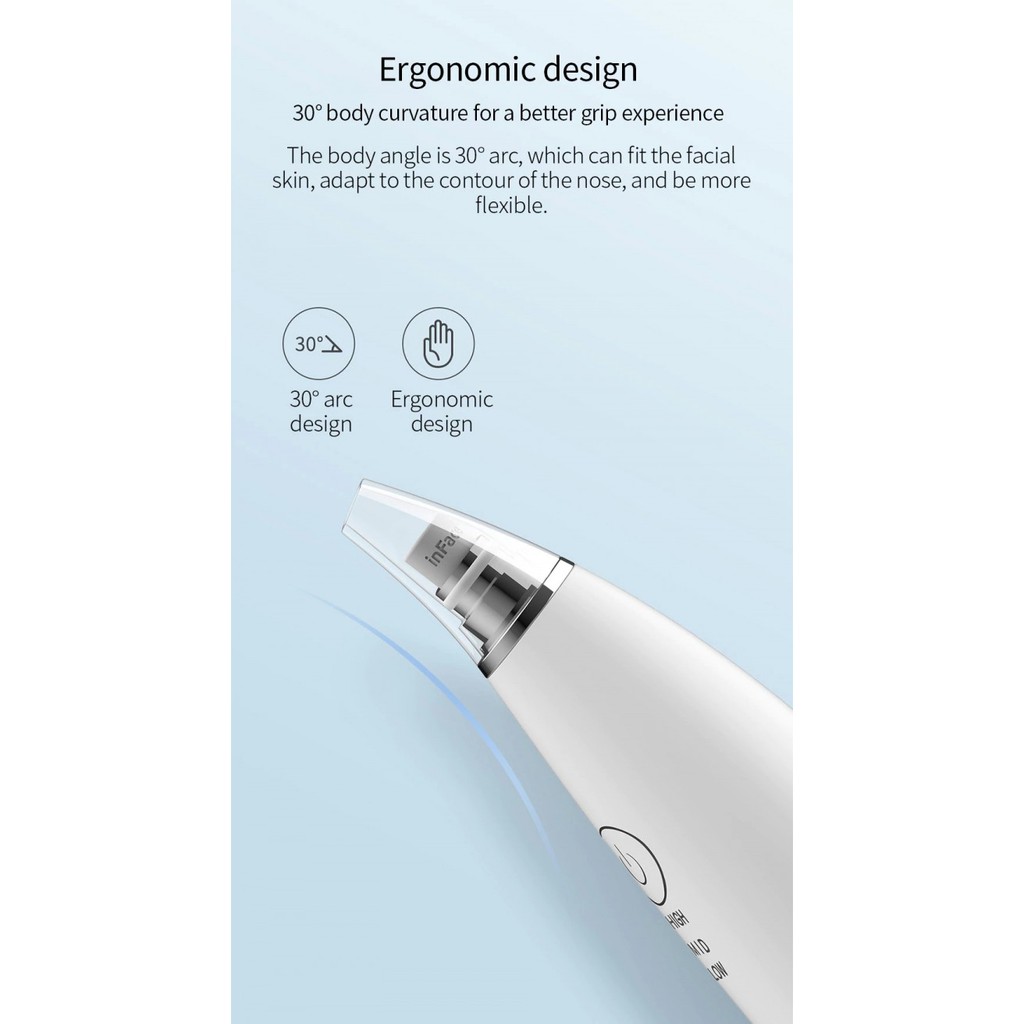 XIAOMI INFACE Blackhead Remover Instrument Face Deep Cleaning - MS7000