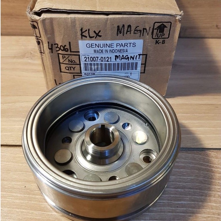 (KLX150 BF/ OLD) GENUINE PART - MAGNIT/ ROTOR/ FLYWHEEL 21007-0121/ 21007-0621
