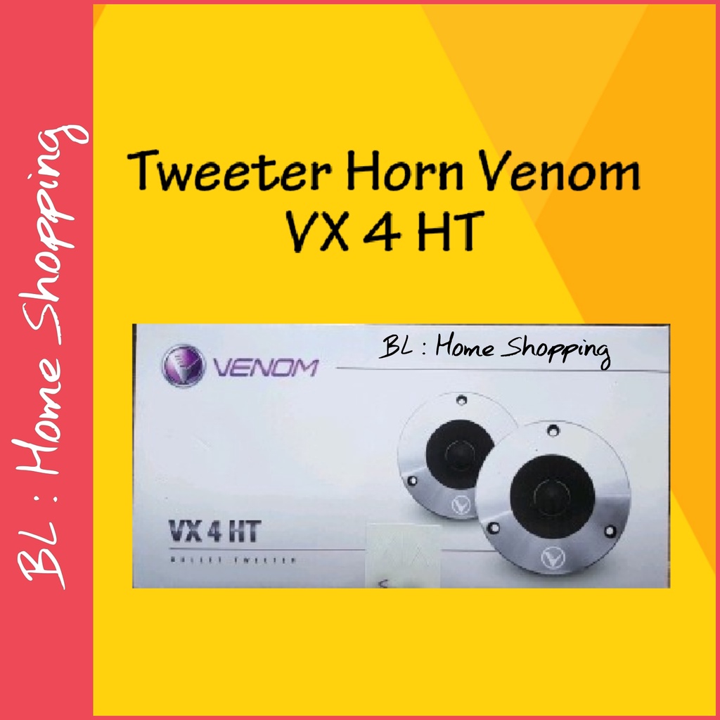 Venom VX4HT Tweeter Horn Venom VX 4 HT Tweeter Dome bgs