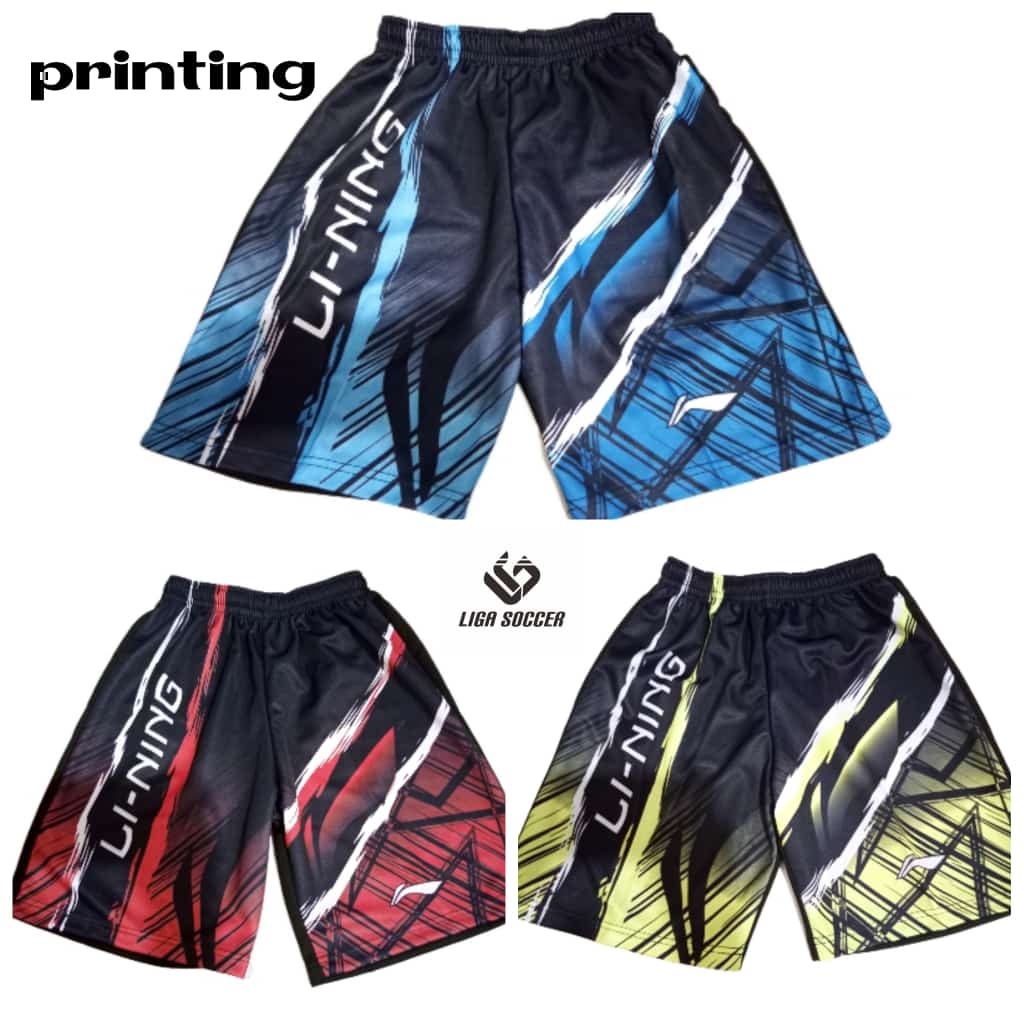 CELANA BADMINTON PRINTING CELANA BULUTANGKIS CELANA LINING PRINTING