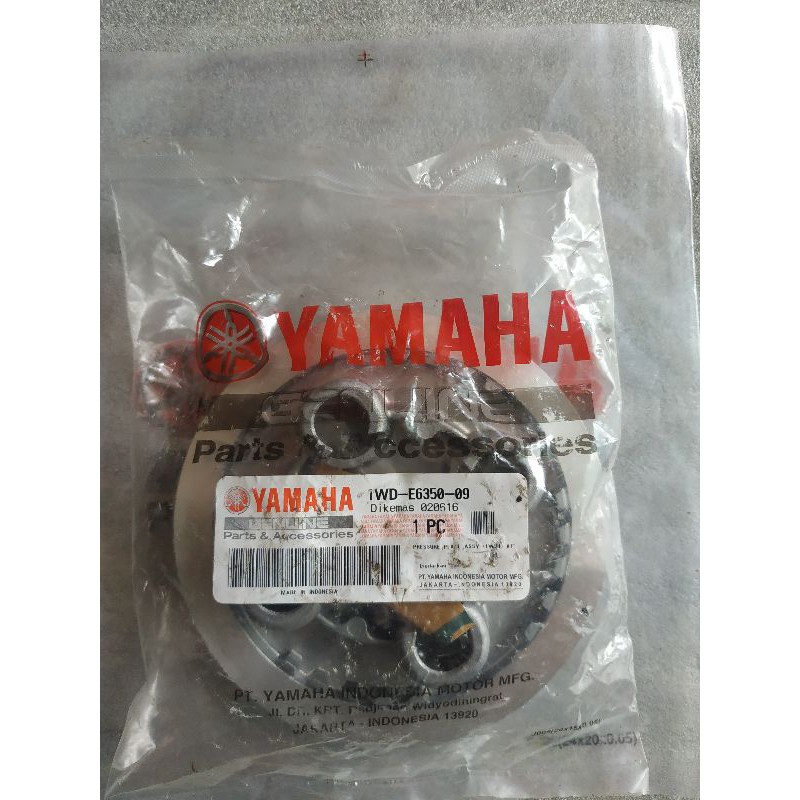 LUBANG 4 PLAT PRESSURE R25 ORIGINAL 1WD-E6350-09