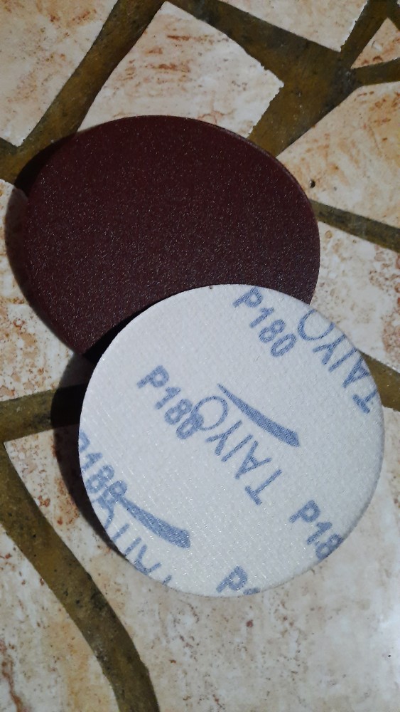 Taiyo Amplas Bulat Velcro 4 Kertas Pasir Eceran