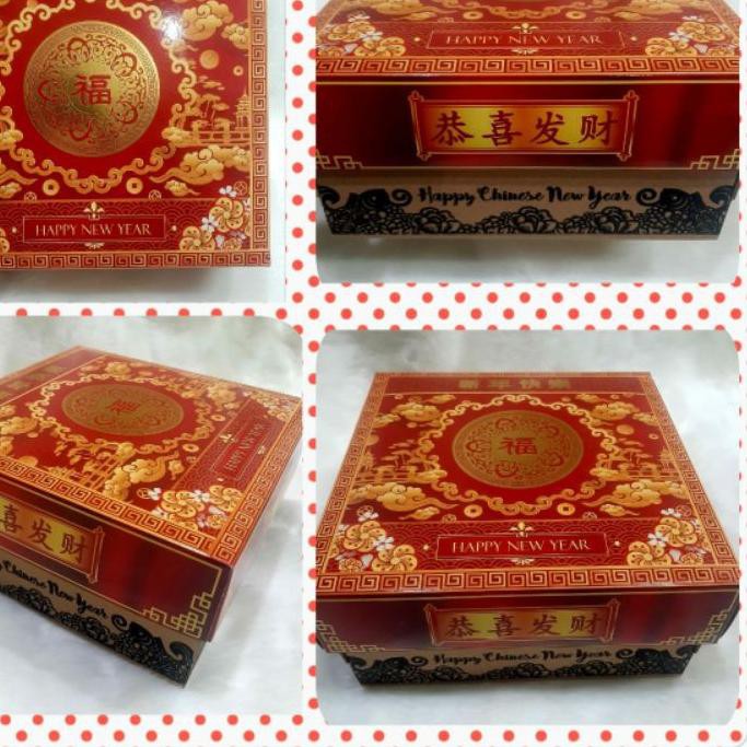 

BIG SALE!! (wjt-1272) Dus Kue Box Kue Edisi Imlek Ukuran 20 x 20 x 10