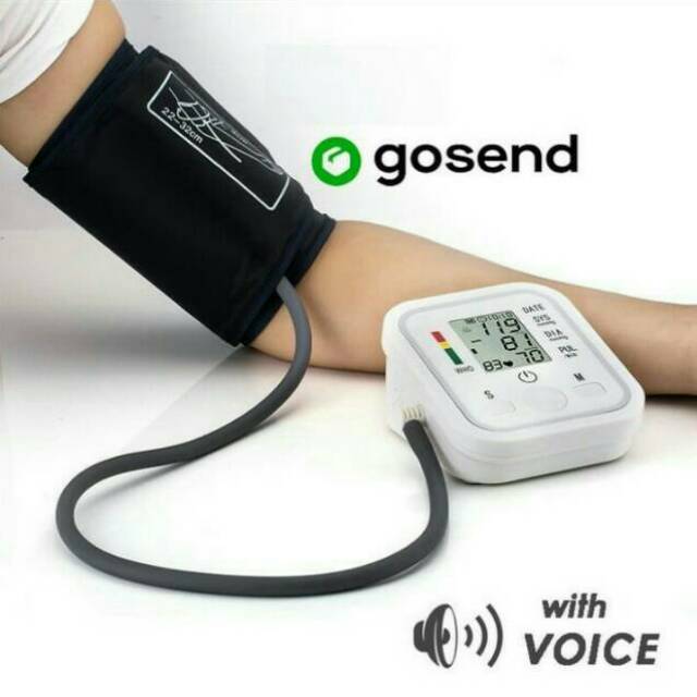 ALAT PENGUKUR TEKANAN DARAH DIGITAL BLOOD PRESSURE TENSIOMETER | Shopee