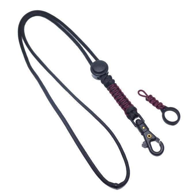 

[[COD]] Paracord ID Card & Pods Lanyard Holder / Tali Gantungan Custom - 01 BERKUALITAS Kode 423