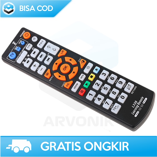 IR REMOTE TV  CHUNGHOP MULTIFUNGSI SEMUA JENIS MERK TV UNIVERSAL L336