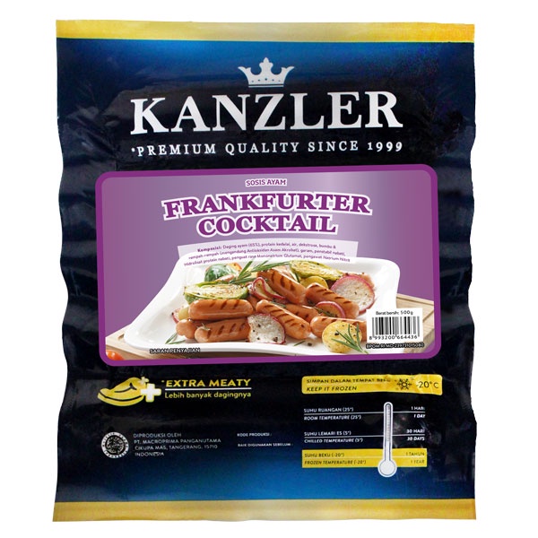 

KANZLER FRANKFUTER COCKTAIL 500 GR