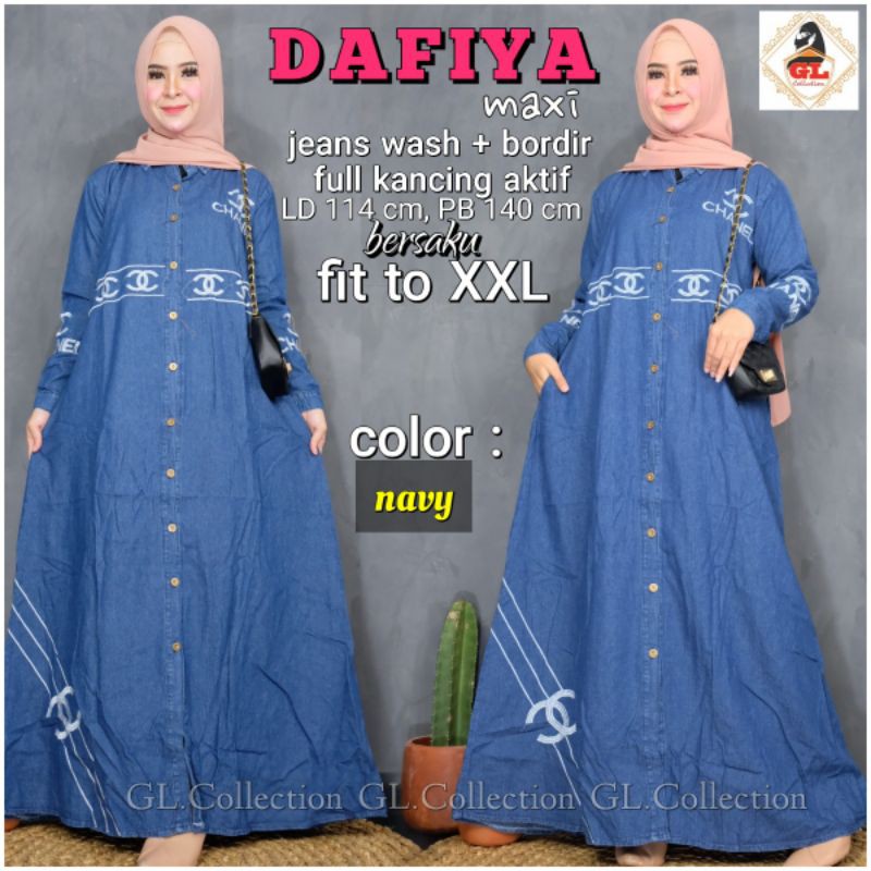 GAMIS DAFIYA MAXI BY GL COLLECTION