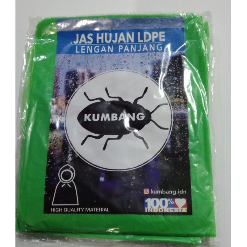 Jas Ujan Pelastik/ Jas Ujan Setelan&amp; Lengan panjang