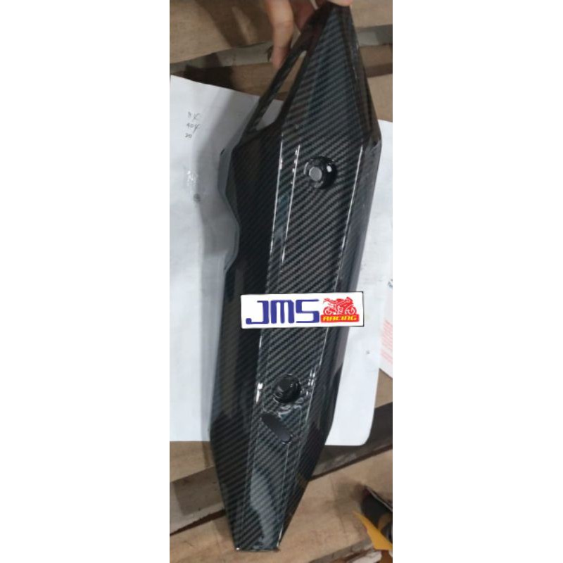 cover tutup knalpot carbon honda vario 150 led new tahun 2019-2020 zoro pnp