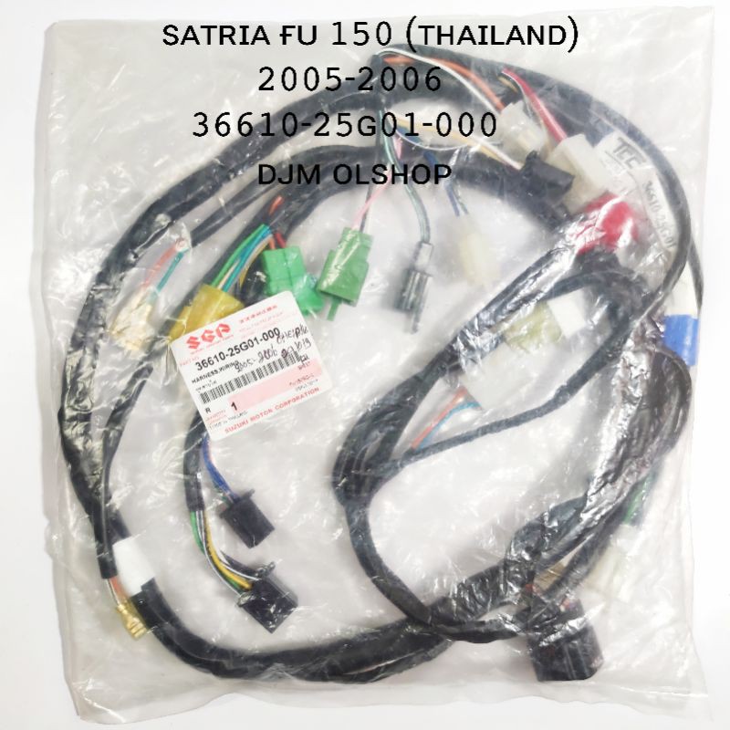 Kabel Body Suzuki Satria Fu 150 All Tipe