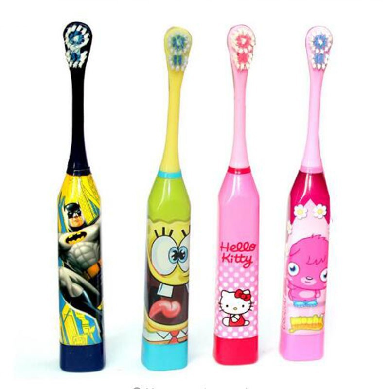 Sikat Gigi Anak Electric Toothbrush with Cartoon Pattern