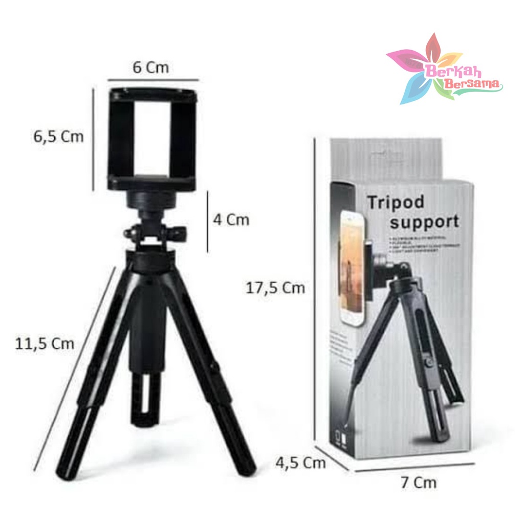 HD3 Tripod Support Tripod Mini Plus Holder TRIPOD SUPPORT MINI 4 LEVEL PHONE EXTENDABLE WITH HOLDER U universal PHONE HOLDER BB5954