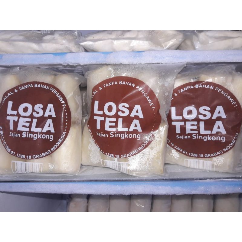 

SINGKONG SIAP GORENG LOSATELA FROZEN / BEKU / MANTAP