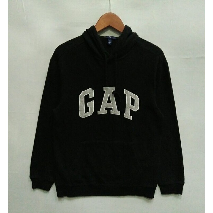 Hoodie Gap Black / Hitam Second Original 2