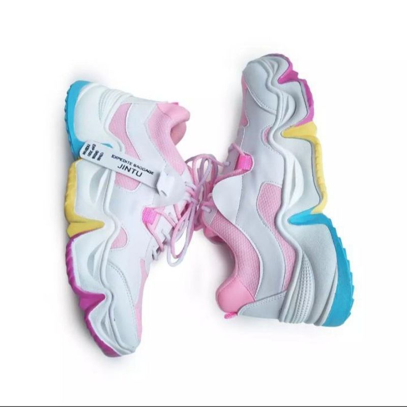 3.3 Sale SEPATU SNEAKERS WANITA FASHION KOREA JINTU (bayar ditempat cod)-4