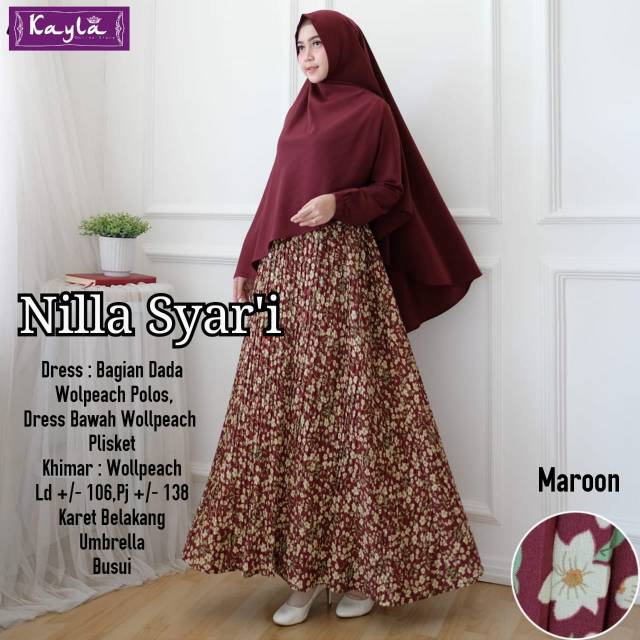 GAMIS NILLA SYARI KAYLA