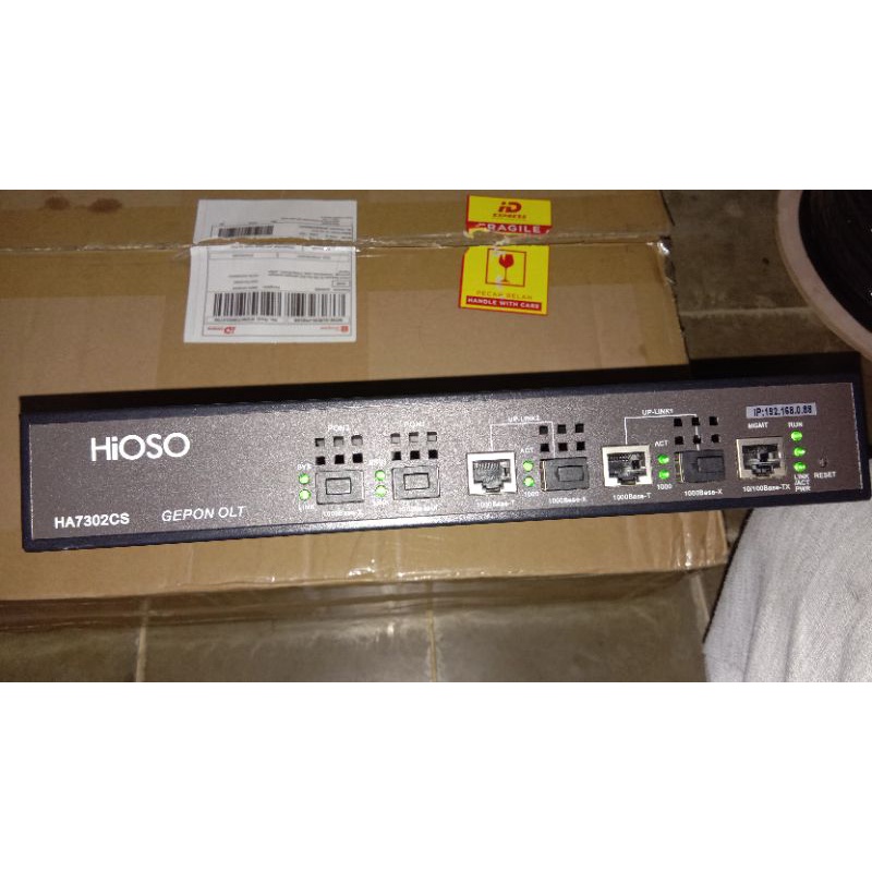 epon olt(hioso) 2port