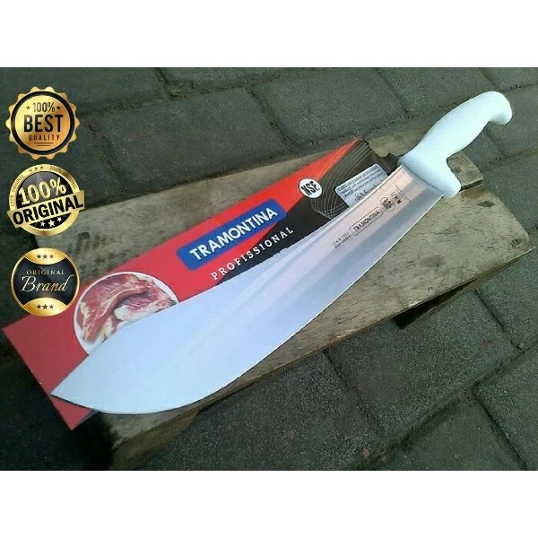 PISAU Made in Brazil Tramontina Butcher Knife 12" / Pisau Sembelih Pisau 12" (R7D6) Premium Original