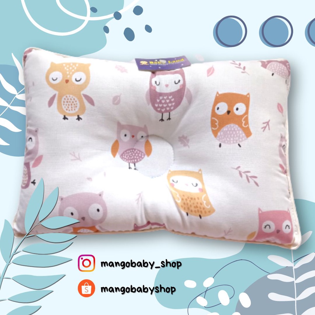 Babyland bantal peang peyang bayi newborn