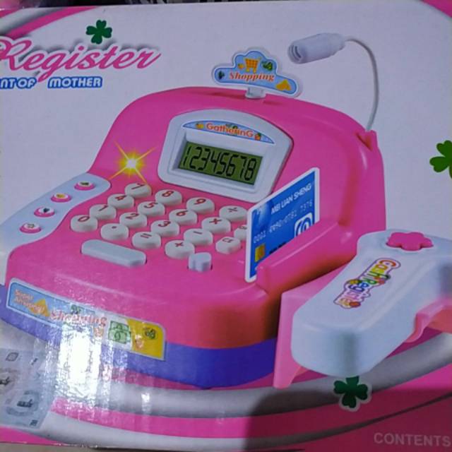 Mainan Anak Kasir Kasir Cash Register Jumbo Pr 17204