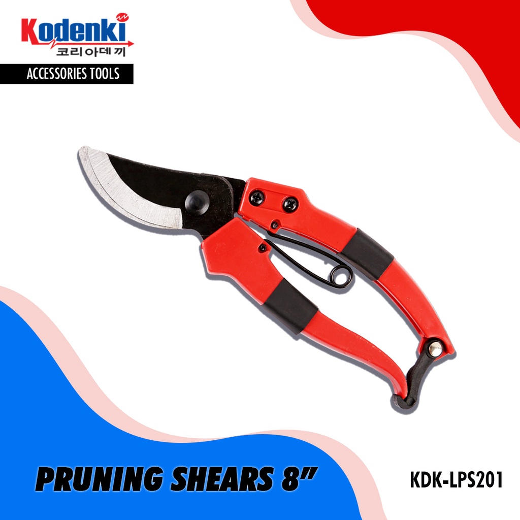 KODENKI LPS201 Pruning Shears 8 In Gunting Dahan Alat Potong Stek