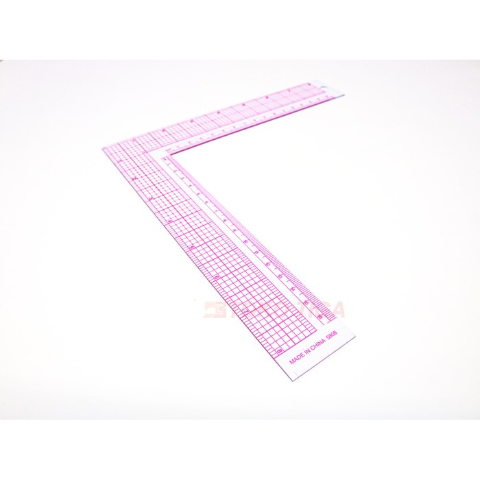 Quilting Ruler / Penggaris Quilting Siku 8 Inch &amp; 16 cm - 5808