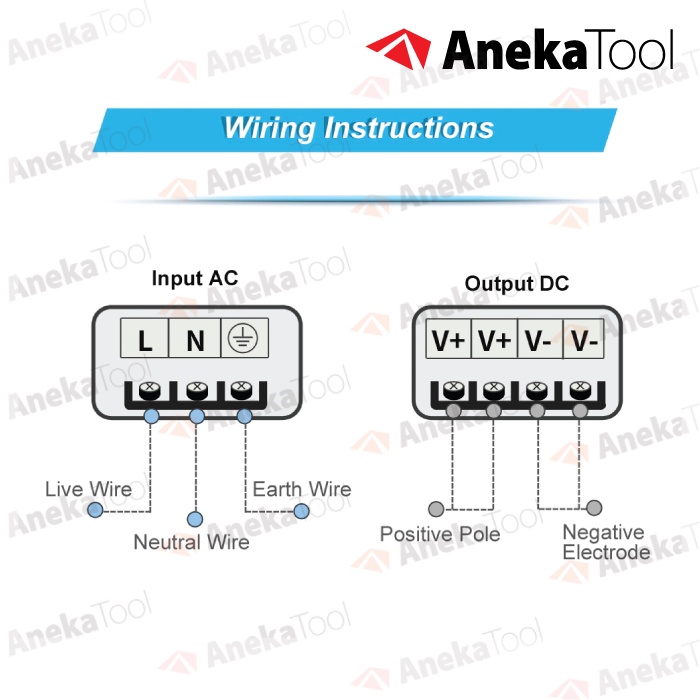 Trafo Power Supply 10A Adaptor Switching Led 12V 10A 120W