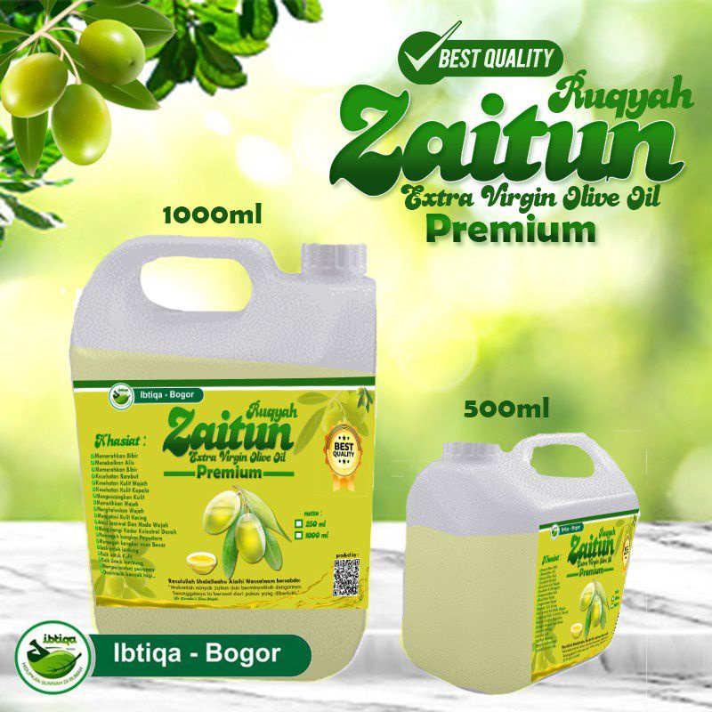 

Minyak zaitun ekstra virgin olive oil 1000ml | ibtiqo minyak zaitun premium