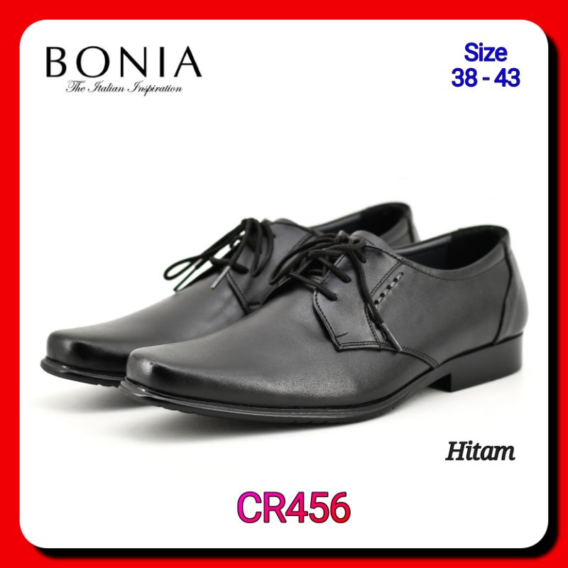 Sepatu Formal Pria Bonia CR456 Kulit Asli