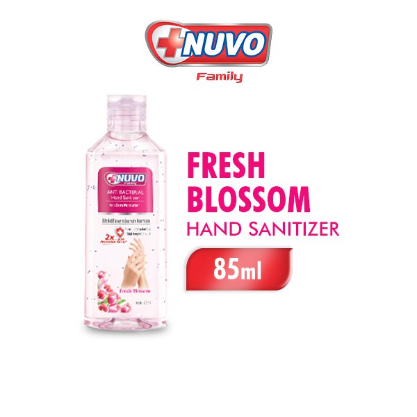 [ORIGINAL] Nuvo Hand Sanitizer gel 85 ml hansanitizer murah hensanitiser alcohol deskinfektan VITAMIN_KU