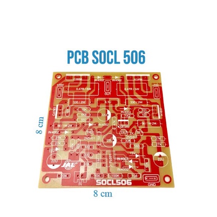 PCB SOCL 506 AMPLIFIER