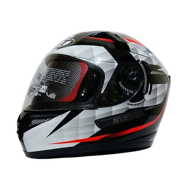 KYT K2R DIAMOND WHITE BLACK RED