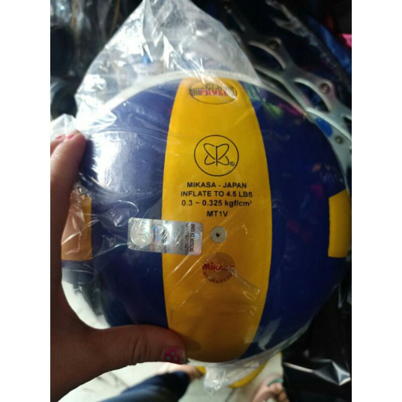 Bola voli mikasa super gold original