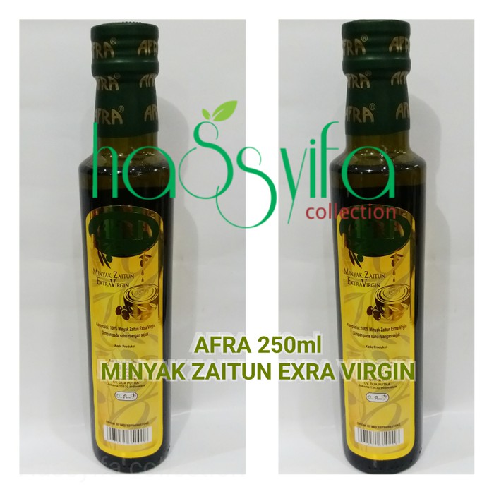 

Afra Minyak Zaitun Extra Virgin 250ml (Kemasan Botol Panjang)