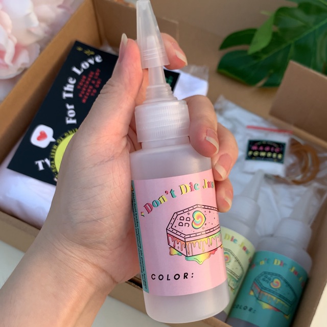  PEWARNA TIE DYE  BOTOL CORONG DDJD berkualitas tebal dengan 