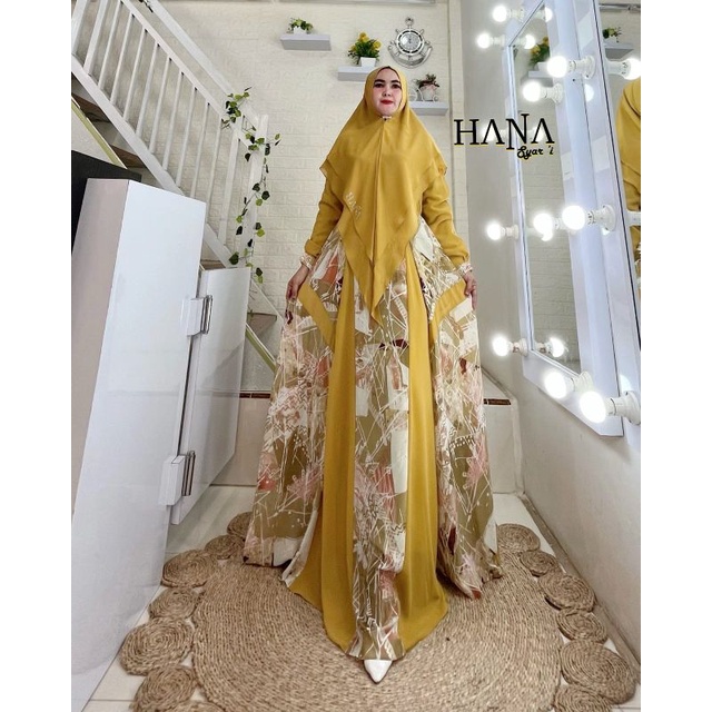 Zaskia series part 2 by Hanna syari//gamis syar'i ori
