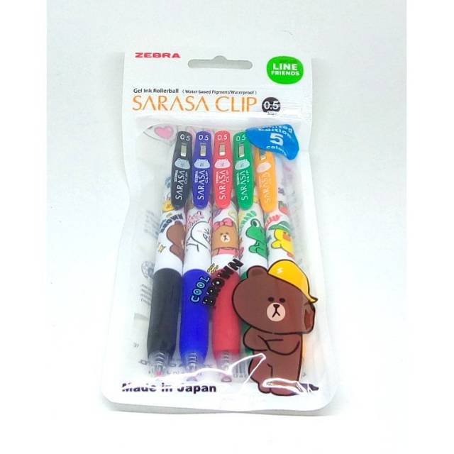 

Pulpen Gel Sarasa Clip Line Limited Edition - 0.5 mm ( set / pack )