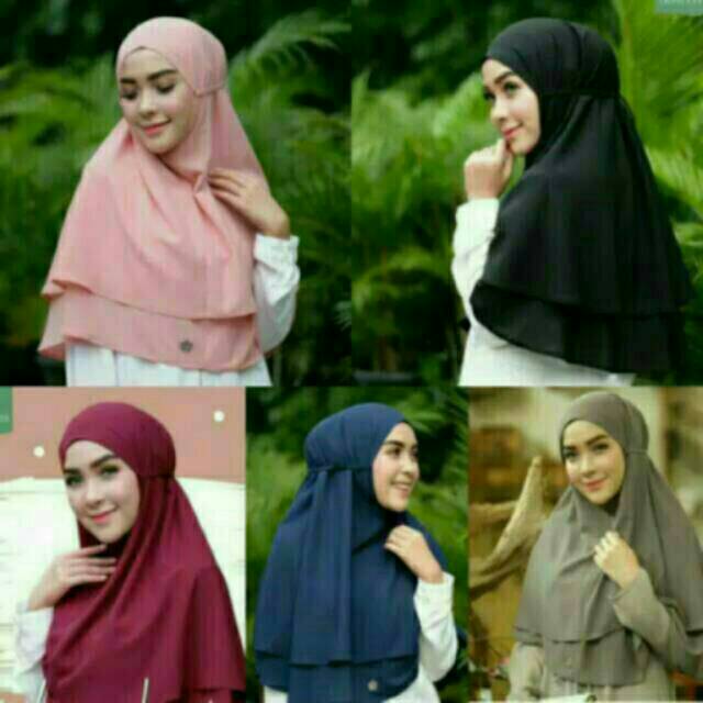 SALE Mini khimar layer khimar 2 layer