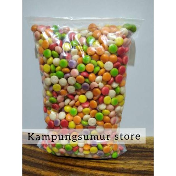 

MEN SALE Choco Chips L'Agie (Cokelat-Rainbow) Cokelat Belah Repack 100 gr, 250 gr