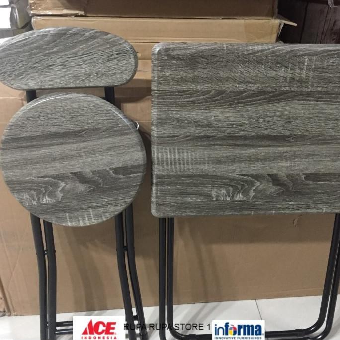 SET MEJA KURSI BELAJAR /MEJA MAKAN/MEJA LAPTOP/ MEJA KUSI LIPAT TERLARIS4545