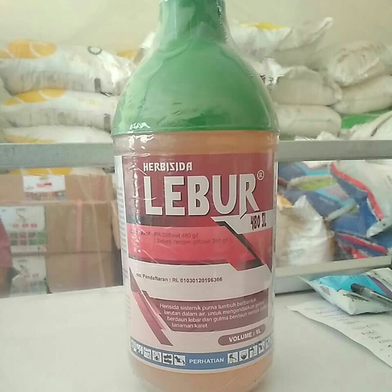 Herbisida Lebur 480SL BA ipa Glifosat 480 g/l  @1liter