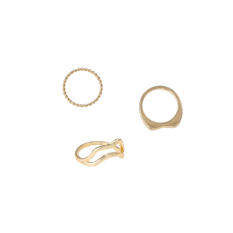Cincin Model Tiga Potong Untuk Aksesoris