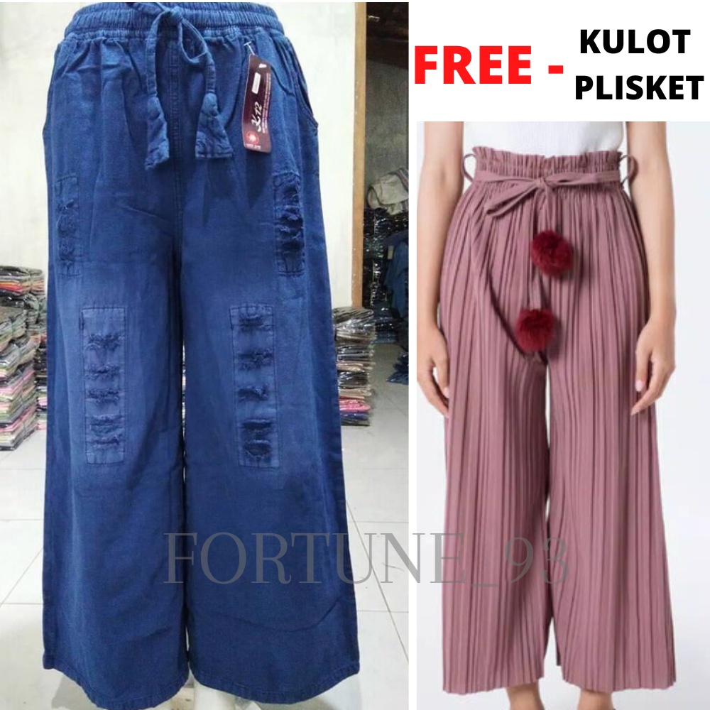 BELI 1 DAPAT 2 ✅ CELANA BOYFRIEND - CELANA LEVIS WANITA - CELANA JEANS WANITA - CELANA BOYFRIEND WAN