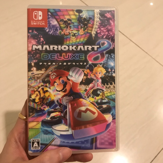 Kaset mario kart 8 deluxe, nintendo switch