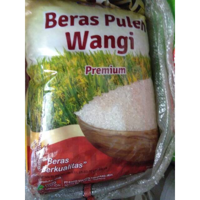 Beras Ramos Indomaret Larisst Pulen Wangi 5 Kg Indonesia