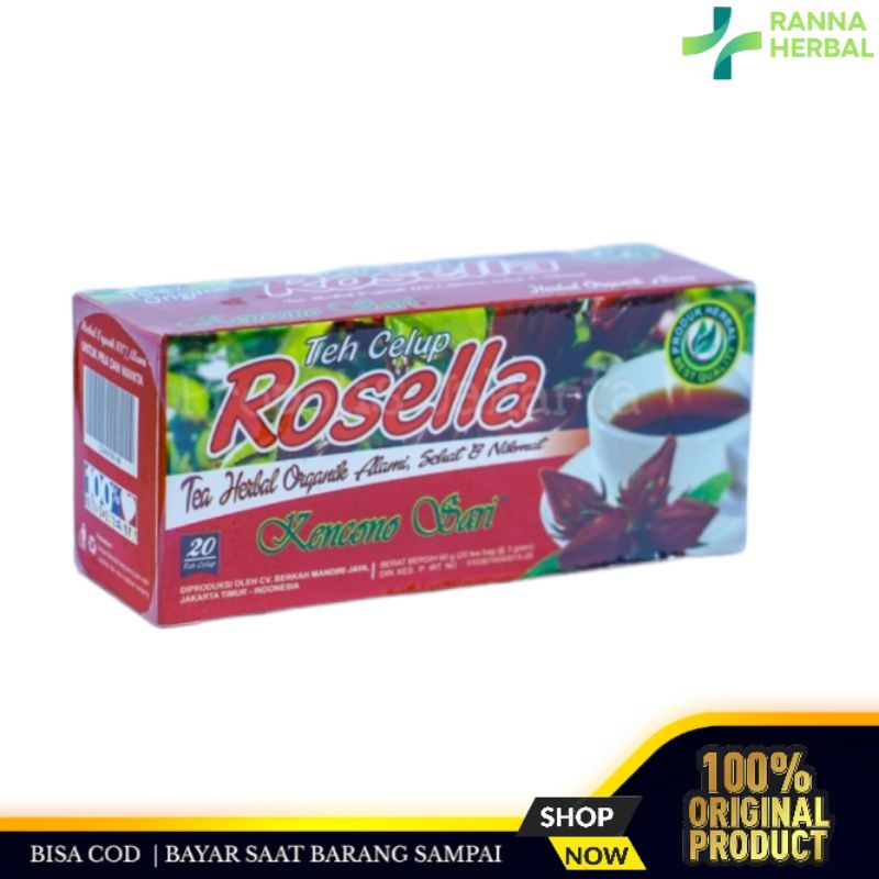 

Teh Celup Rosella Merah Kencono Sari