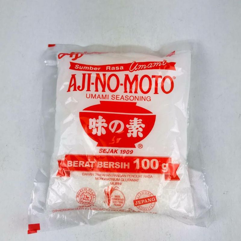 

Ajinomoto MSG / Penyedap Rasa (100gr 250gr 1kg)