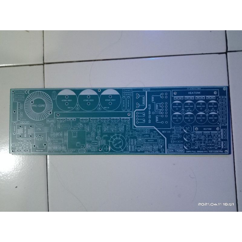 pcb smps fullbridge pfc